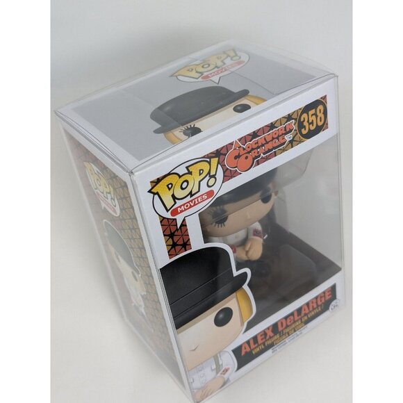 Funko Pop! Movies A CLOCKWORK ORANGE Alex DeLarge #358 Vinyl Figure w/ Protector - Picture 6 of 6